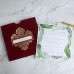 Invitation Card with Velvet Pocket Greeting Card with Tassel Invitation Customized 